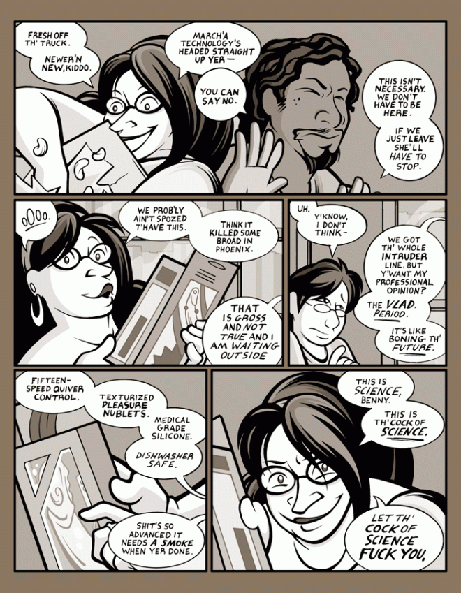 A relatively sedate episode